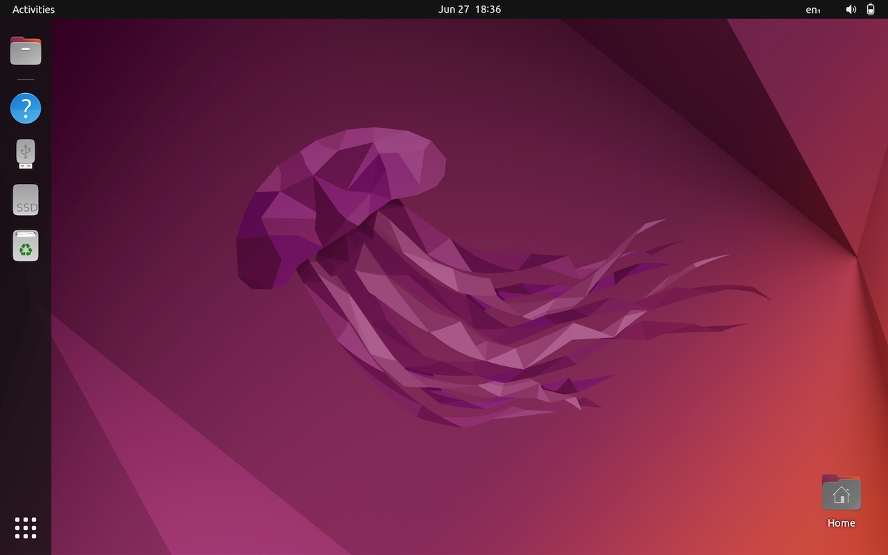 Ubuntu Clean Screen 9
